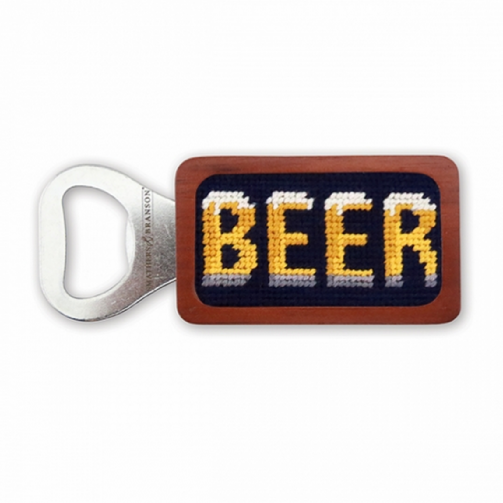 Smathers & Branson S&B Needlepoint Bottle Opener, Beer