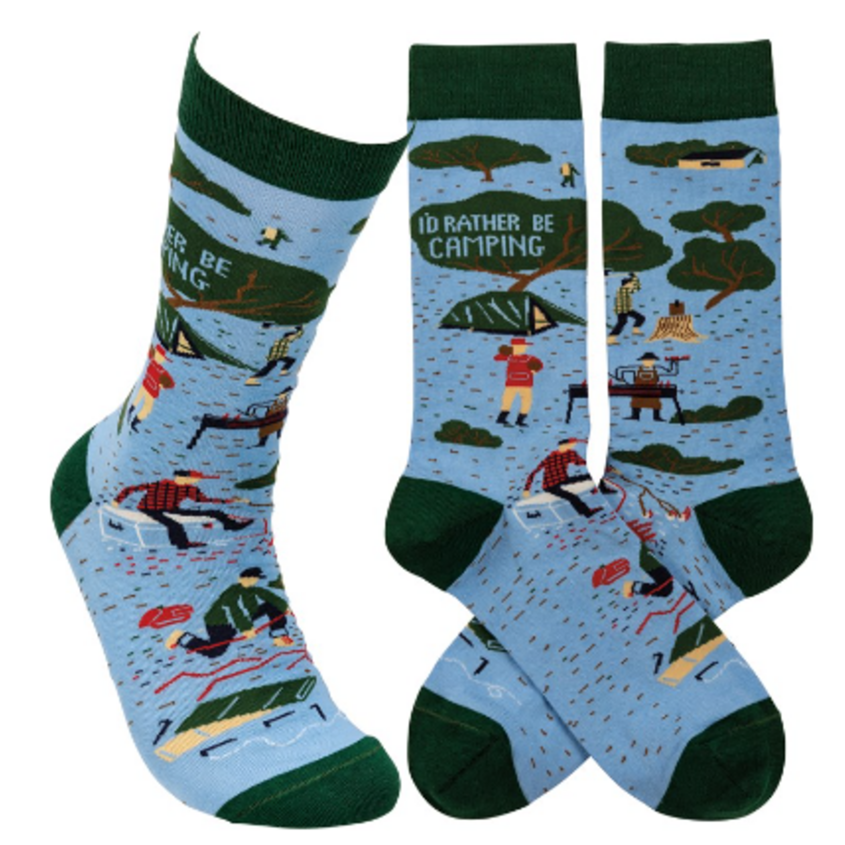 Primitives by Kathy Socks, I'd Rather Be Camping