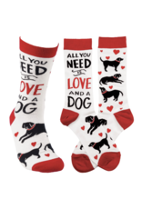 Primitives by Kathy Socks-All you need is love and a dog