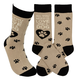 Primitives by Kathy Socks: All You Need Is Love and a Dog