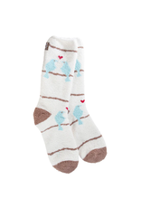 World's Softest Socks Cozy Collection Socks, Love Birds