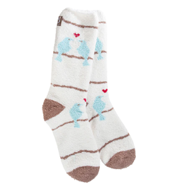 World's Softest Socks Cozy Collection Socks, Love Birds