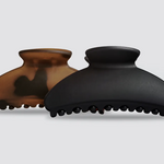 Kitsch Kitsch Medium Claw Clips 2pc, Black & Tort