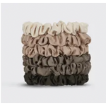 Kitsch Ultra Petite Satin Scrunchies 6pc - Eucalyptus