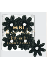 Kitsch Kitsch Mini Hair Coil, set of 8, Black