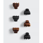 Kitsch Recycled Plastic X-Small Claw Clips, 6pc