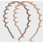 Kitsch Zig Zag Headband, 2 pc, Neutral