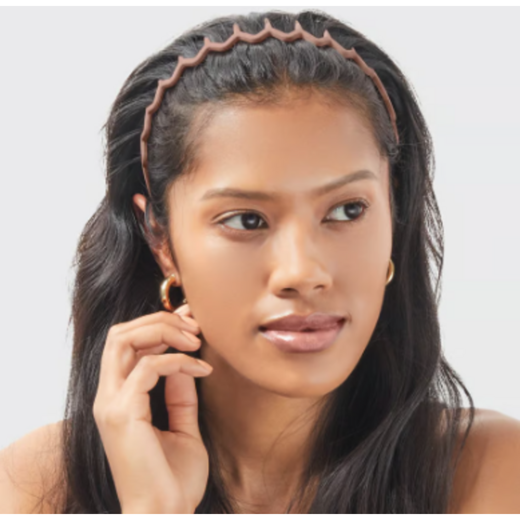 Kitsch Zig Zag Headband, 2 pc, Neutral