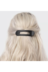 Kitsch Kitsch Recycled Plastic Flat Lay Claw Flat Clips, 2 pc. set, black/tortoise