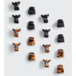 Kitsch Recycled Mini Classic Claw Clips, 16pc