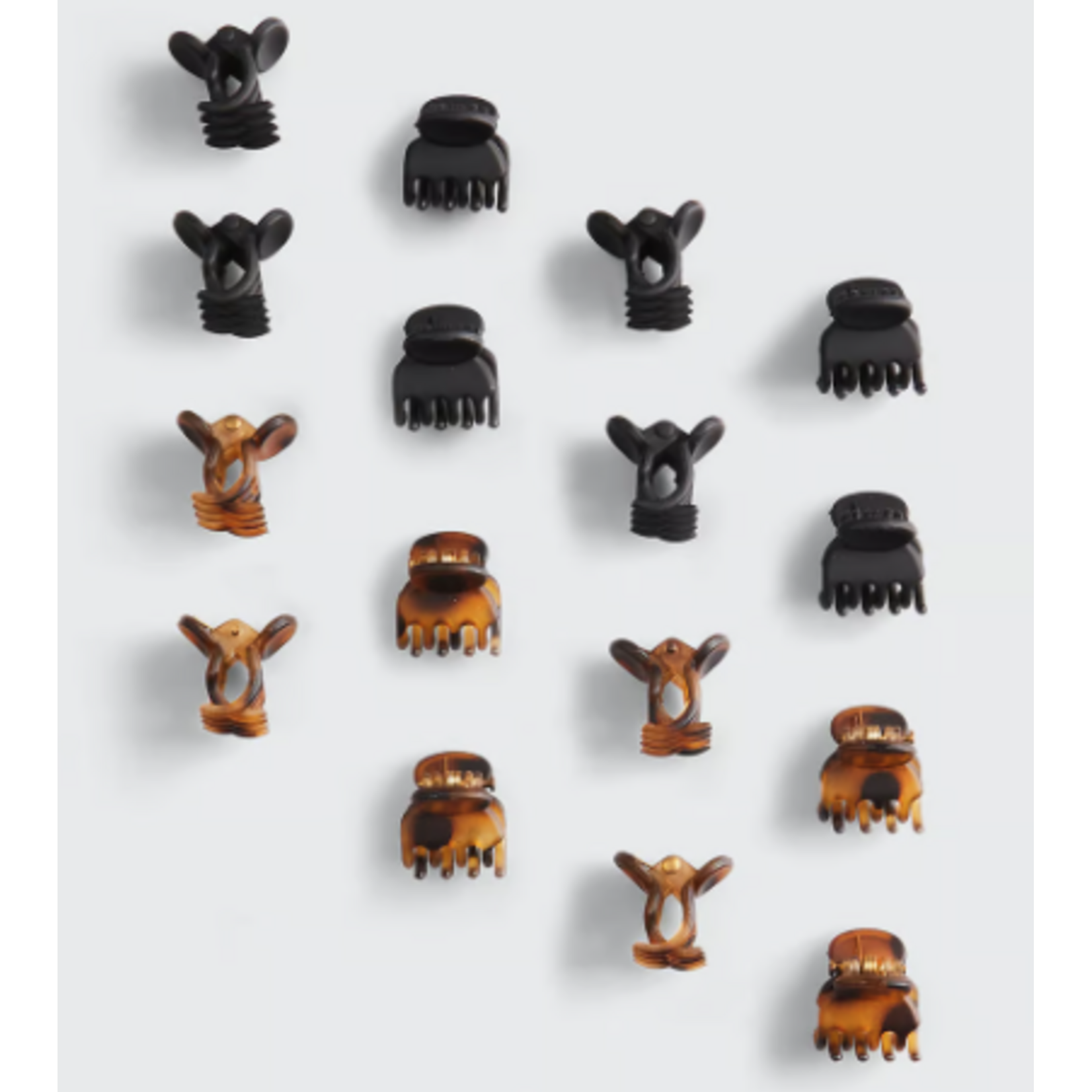 Kitsch Recycled Mini Classic Claw Clips, 16pc