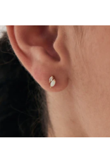 Ania Haie Ania Haie Ear Edit Kyoto Opal+Sparkle Marquise Barbell Single Earring, gold