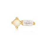 Ania Haie Ania Haie Ear Edit Kyoto Opal Sparkle Barbell Single Earring, gold