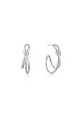 Ania Haie Ania Haie Forget Me Knot Earrings, Silver