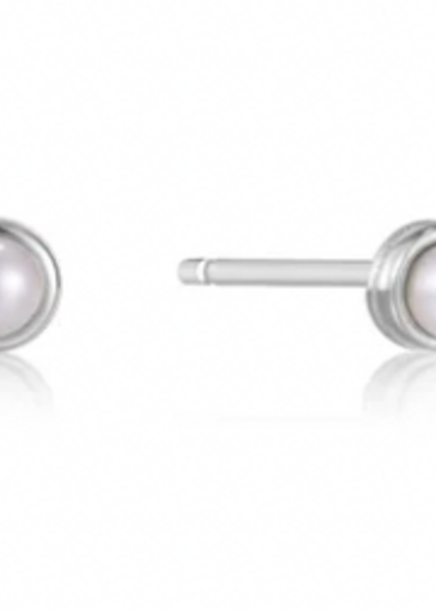 Ania Haie Ania Haie Pearl Power Cabochon Stud Earrings, Silver
