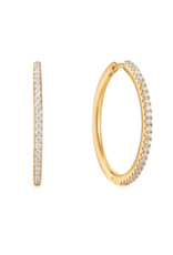 Ania Haie Ania Haie Glam Rock Hoop Earrings, gold