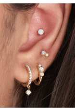 Ania Haie Ania Haie Rising Star MOP and Opal Stud Earrings, gold