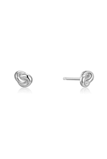 Ania Haie Ania Haie Forget Me Knot Stud Earrings, silver