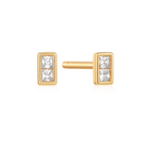 Ania Haie Ania Haie Glam Rock Mini Stud Earrings, gold