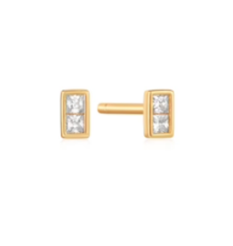 Ania Haie Ania Haie Glam Rock Mini Stud Earrings, gold