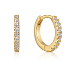 Ania Haie Ania Haie Ear Edit Sparkle Huggie Hoop Earrings, gold