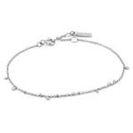Ania Haie Geometry Class Mixed Discs Bracelet, silver