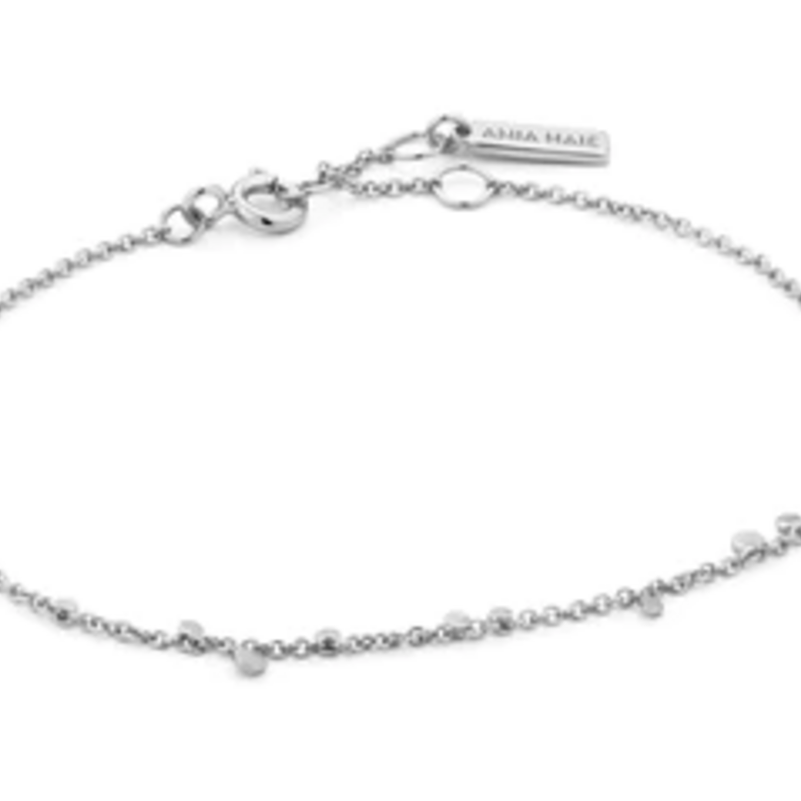 Ania Haie Ania Haie Geometry Class Mixed Discs Bracelet, silver