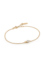 Ania Haie Ania Haie Spaced Out Orb Sparkle Chain Bracelet, gold