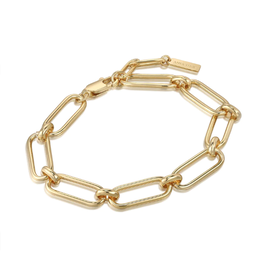 Ania Haie Ania Haie Link Up Cable Connect Chunky Chain Bracelet, gold