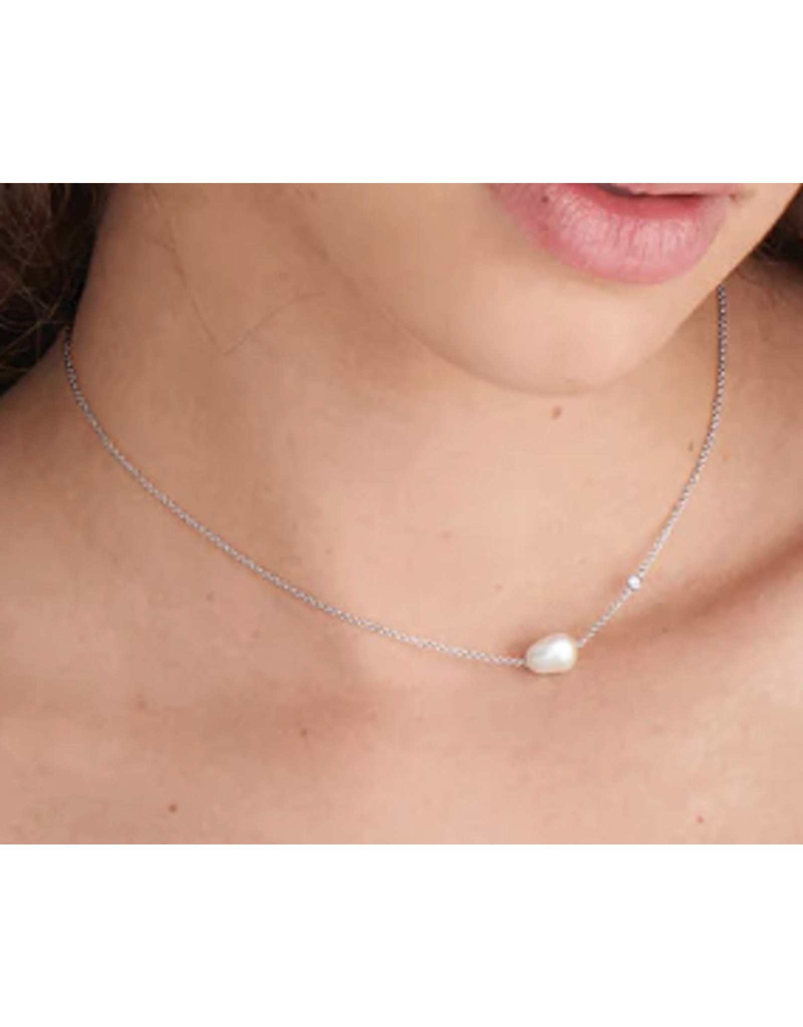 Ania Haie Ania Haie Pearls of Wisdom Pearl Necklace, silver