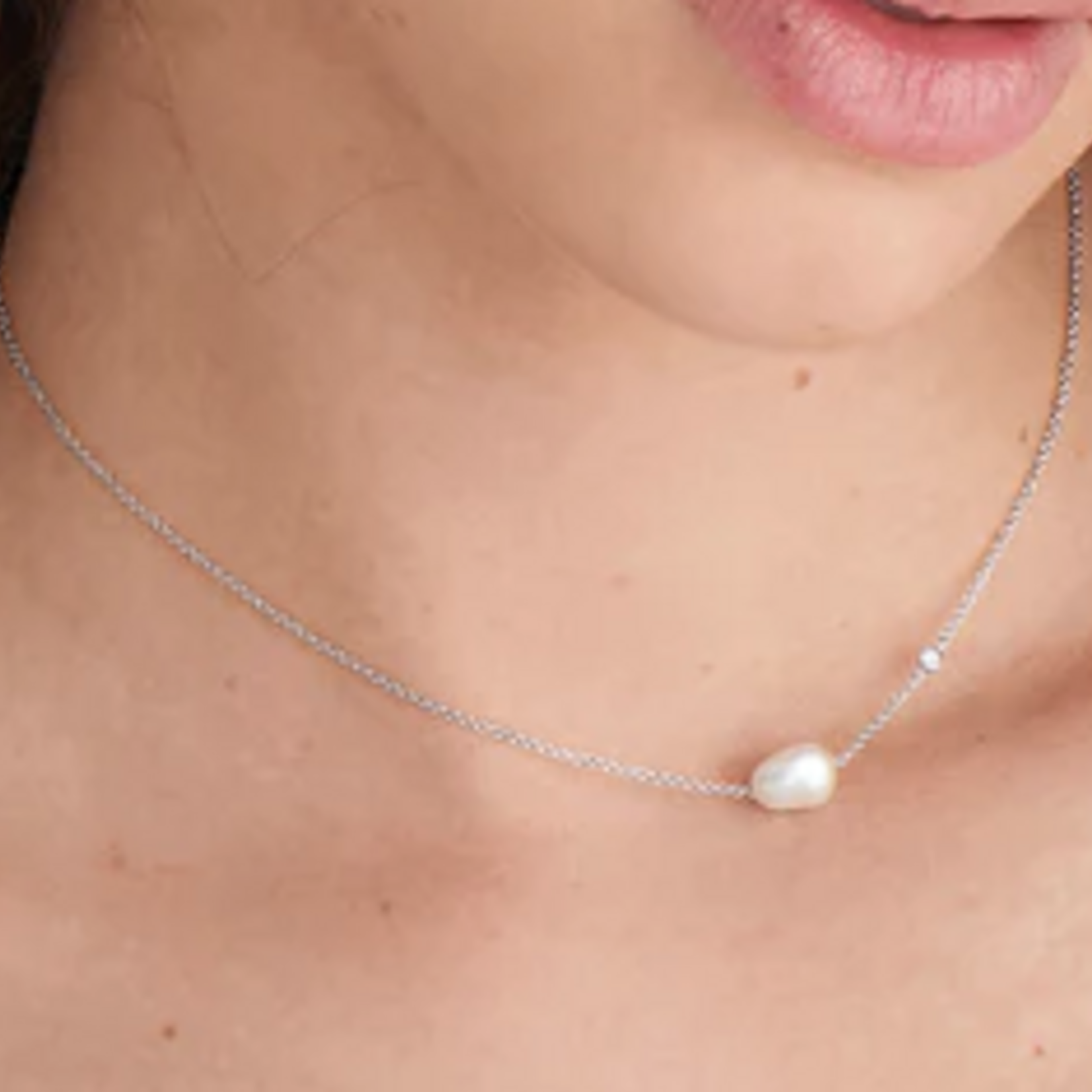 Ania Haie Ania Haie Pearls of Wisdom Pearl Necklace, silver