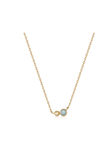 Ania Haie Ania Haie Spaced Out Orb Pendant Necklace, gold amazonite