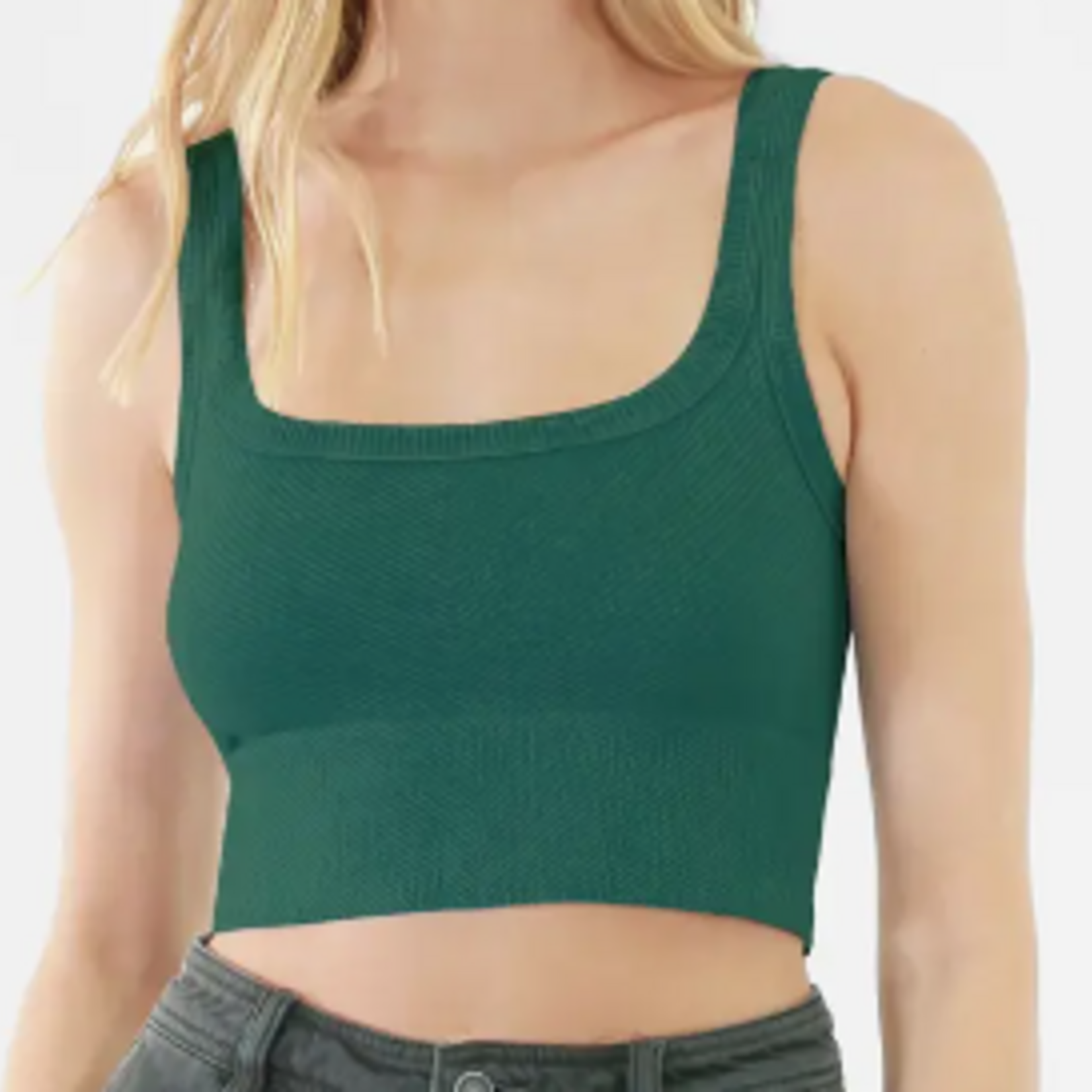 NIKIBIKI NikiBiki Vintage Chevron Crop Top
