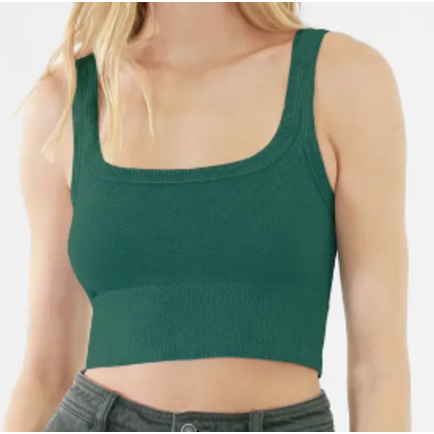 NIKIBIKI NikiBiki Vintage Chevron Crop Top