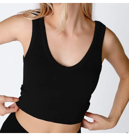 NIKIBIKI NikiBiki Herringbone Crop Top