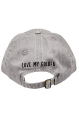 Primitives by Kathy Baseball Cap, Love My Golden Retriever