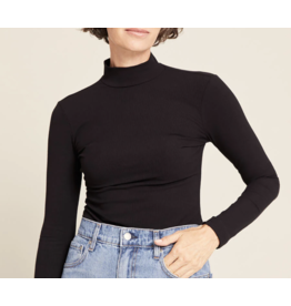 Boody Boody Ribbed Turtleneck Top