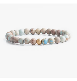 Lenny & Eva L&E Gemstone Bracelet, Blue Jasper 6mm