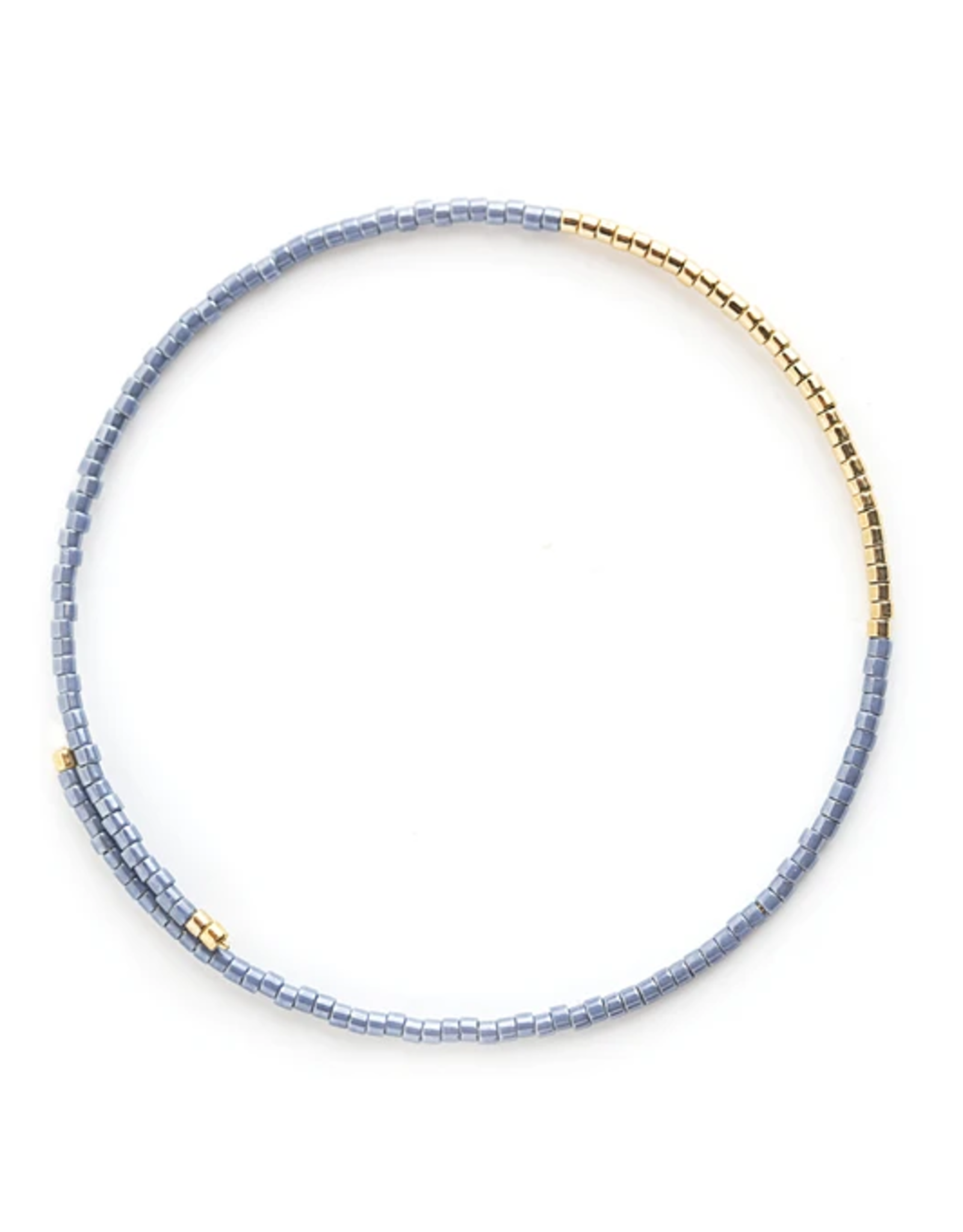 Lenny & Eva L&E Norah Bangle, cornflower/gold