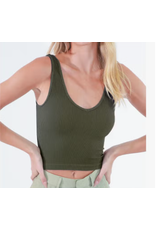 NIKIBIKI NikiBiki Reversible Ribbed Crop Top