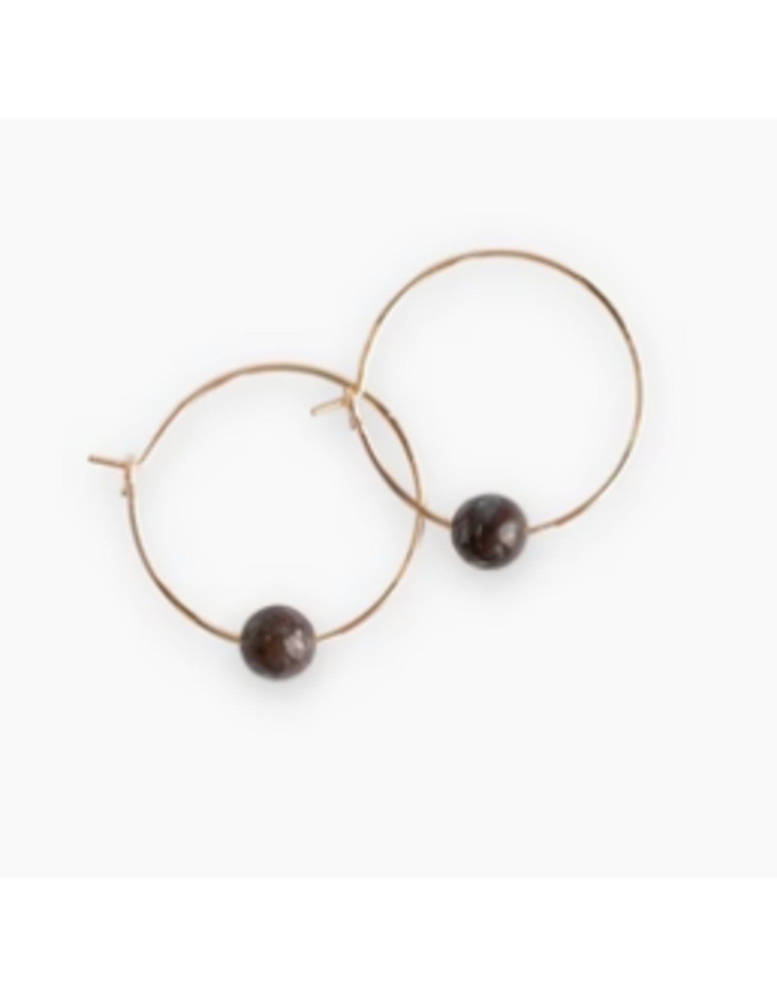 Lenny & Eva L&E Symbolic Stones Earrings, bronzite