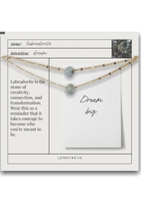 Lenny & Eva L&E Gemstone Necklace, Labradorite