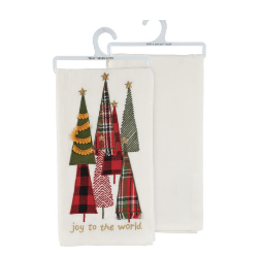 Primitives by Kathy Dish Towel, Joy To The World