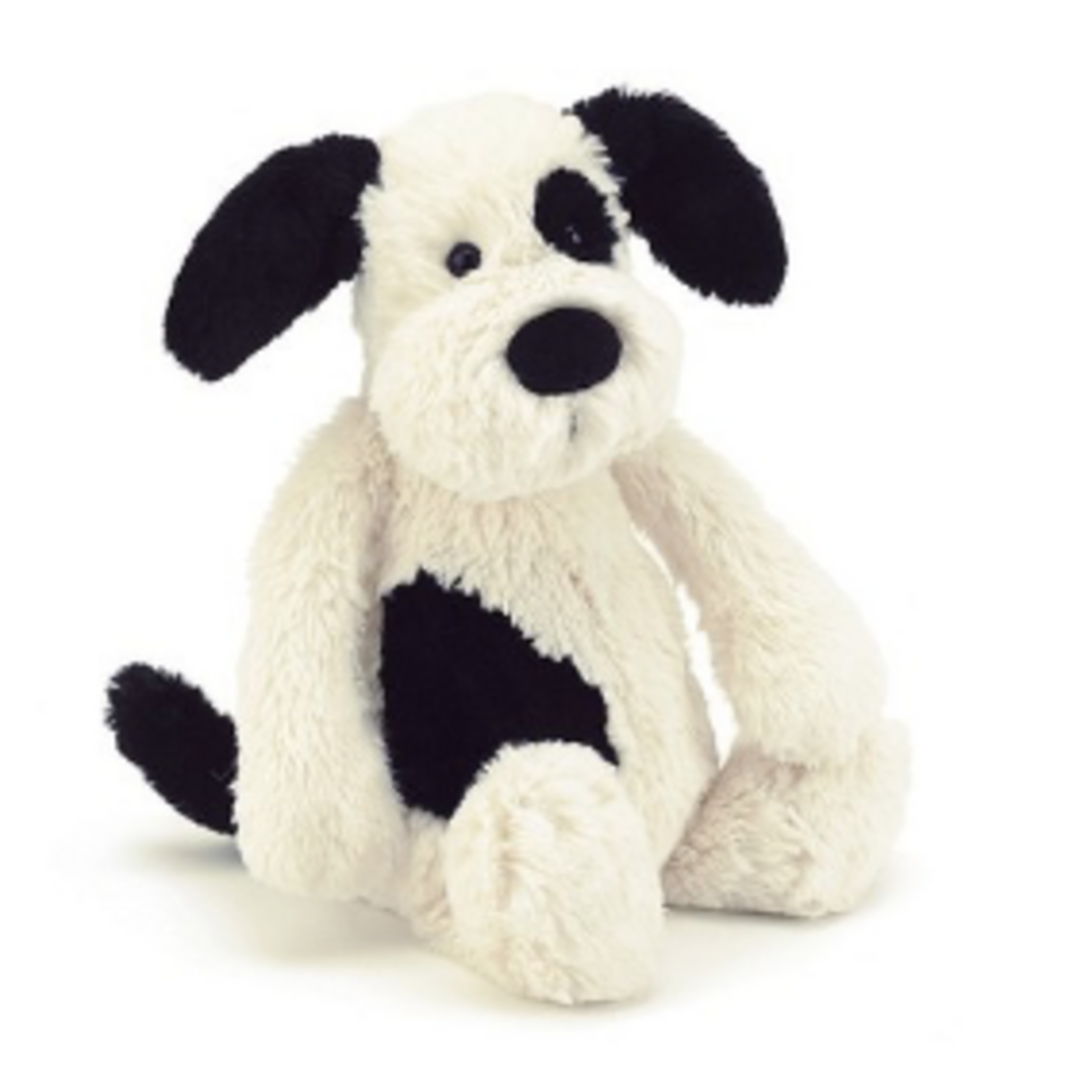 Jellycat Bashful Black & Cream Puppy