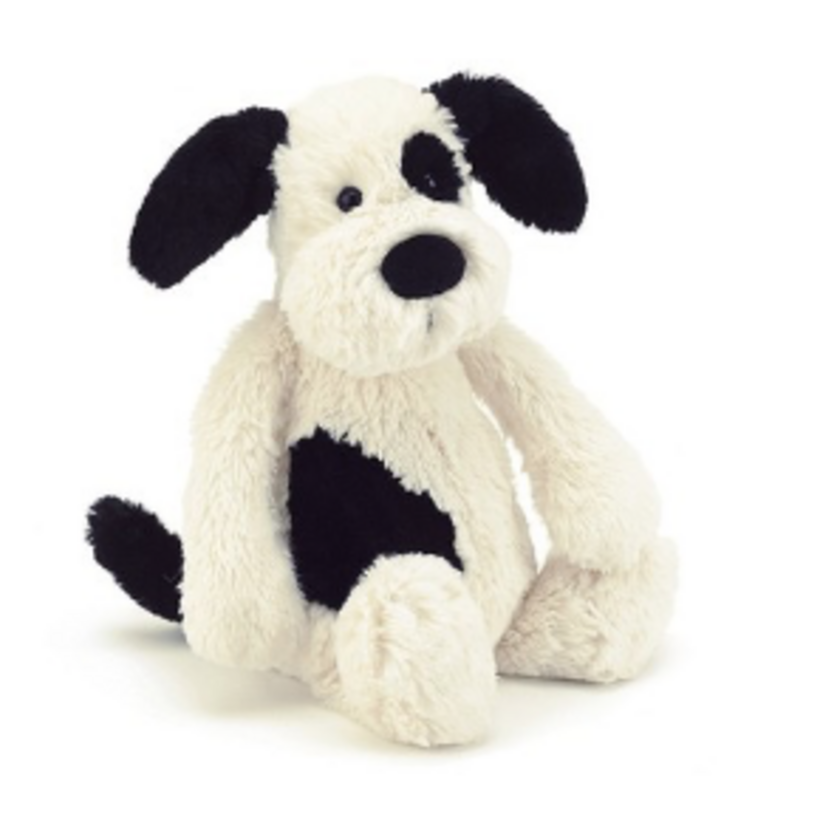 Bashful Rufferty Black & Cream Puppy