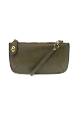 JS Crossbody Wristlet, Dark Moss