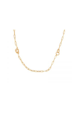 JS 20" Gold Chain Necklace