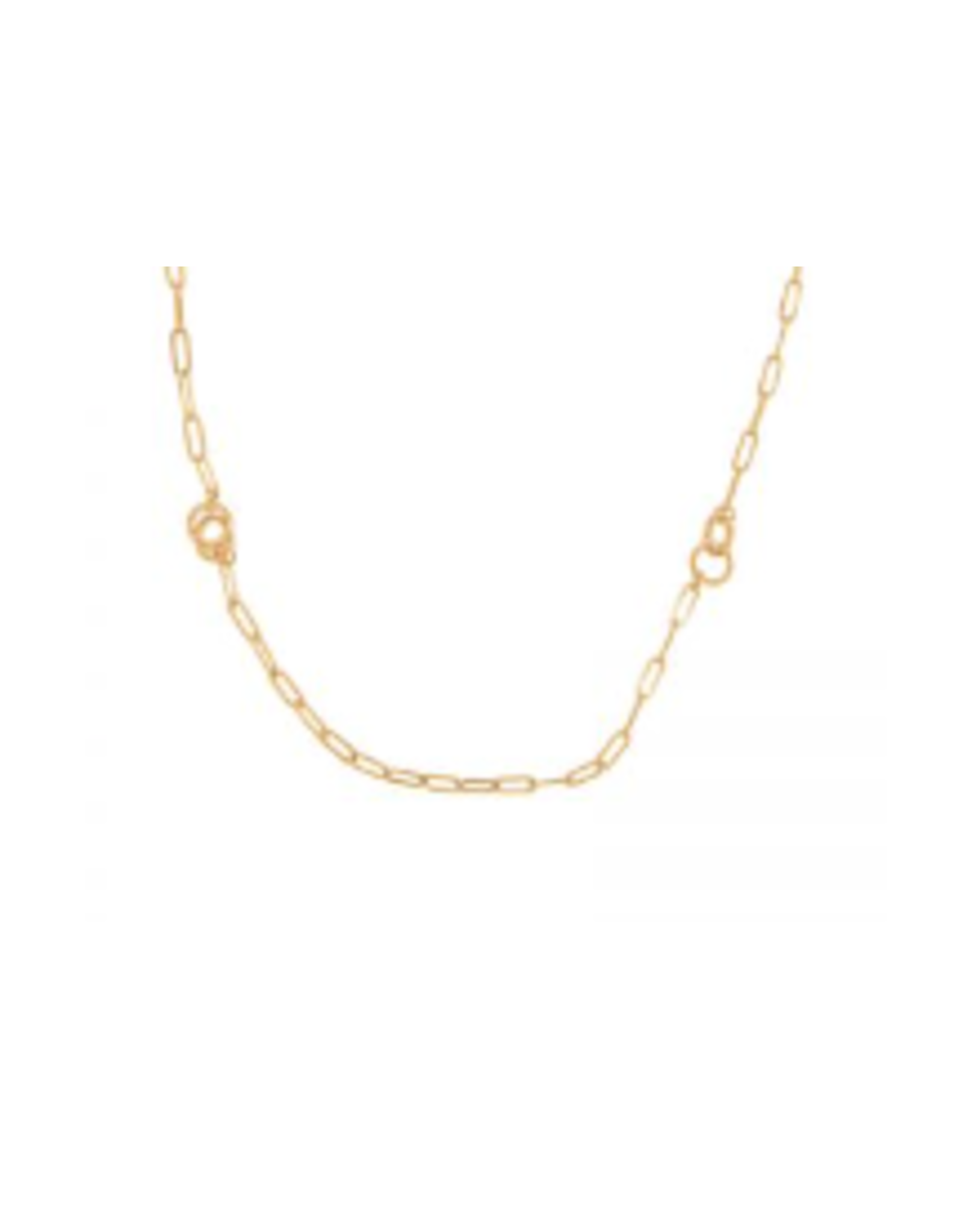 JS 20" Gold Chain Necklace