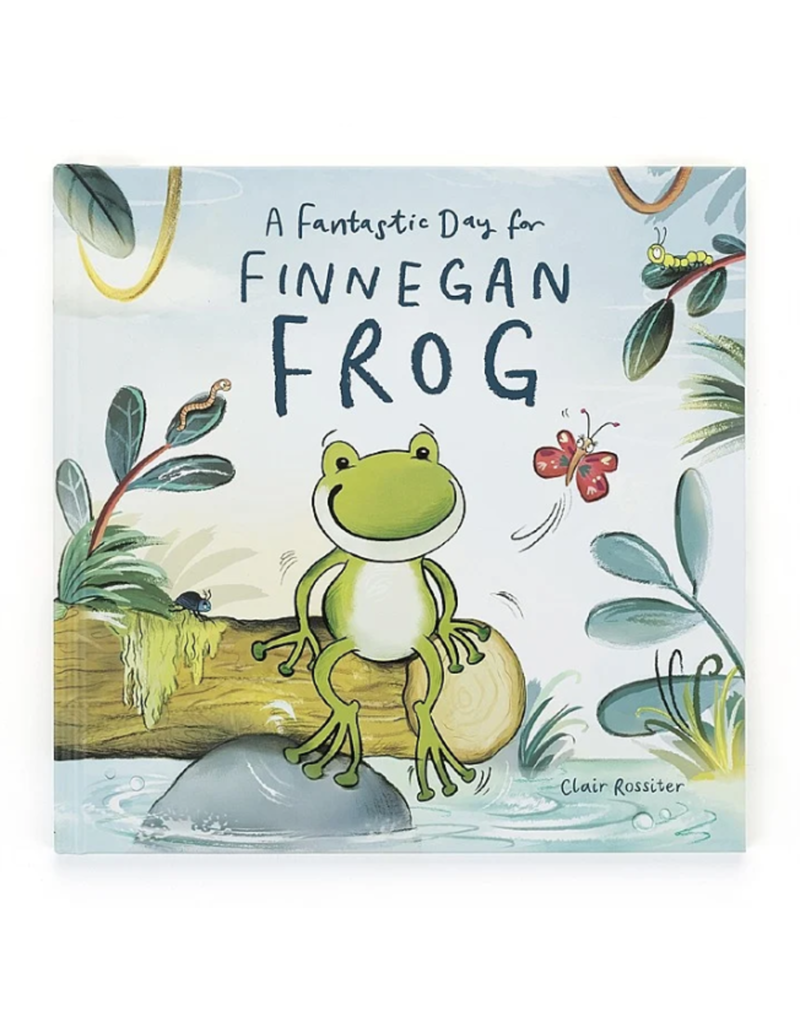 Jellycat A Fantastic Day For Finnegan Frog Book