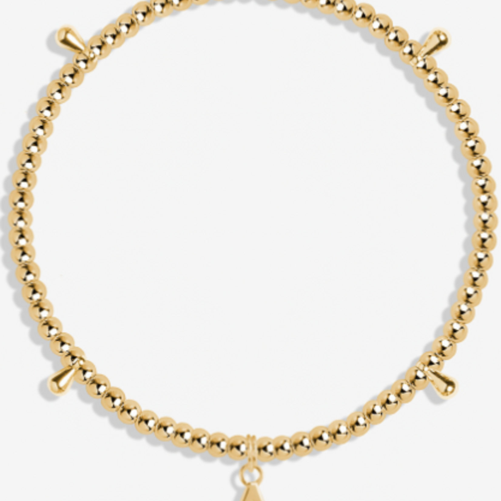 A Littles & Co. A Little Alphabet Bracelet, gold